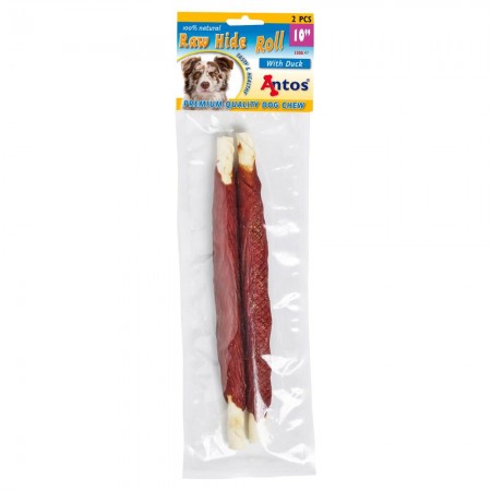 Raw Hide White + Duck Roll 10" 2 pcs