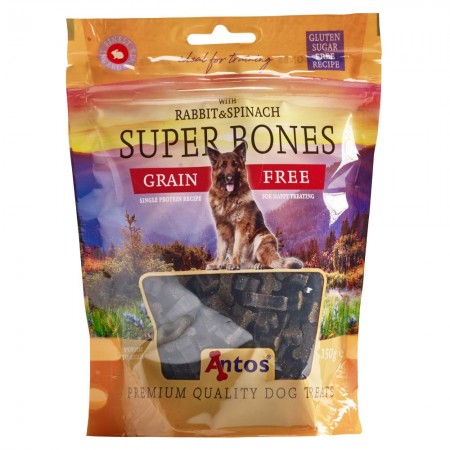 Super Bones Rabbit&Spinach 150 gr